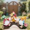 Hear-No, See-No, Speak-No Gnomes Figurines Decorations Outdoor Flower Gnome Ornaments Decor for Home Table, Garden Yard, Flower Bed Summer Garden Gifts Decor for Mom